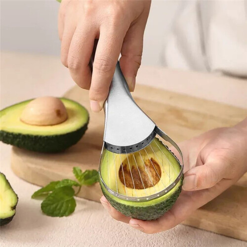 Kitchen Accessories Home Peeler Kitchen Accessories Slicer 2 in 1 Avocado Stripper 2