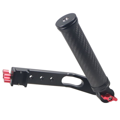 Camera Grip for  RC2/RS3 Gimbal Stabilizer Pot Handle Carbon Fiber Foldable Slot Side Handle B