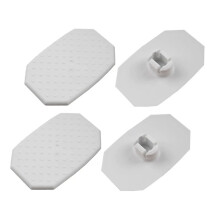 4pcs Rear Leaf Spring Isolator Bushing Insert FL3Z-5586-B for F-150 Insulator Bushing Inserts FL345586AA LHD