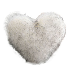 Coussin en forme de cœur, cadeau idéal, décoratif et esthétique, en flanelle de haute qualité pour la décoration intérieure, mignon et doux,