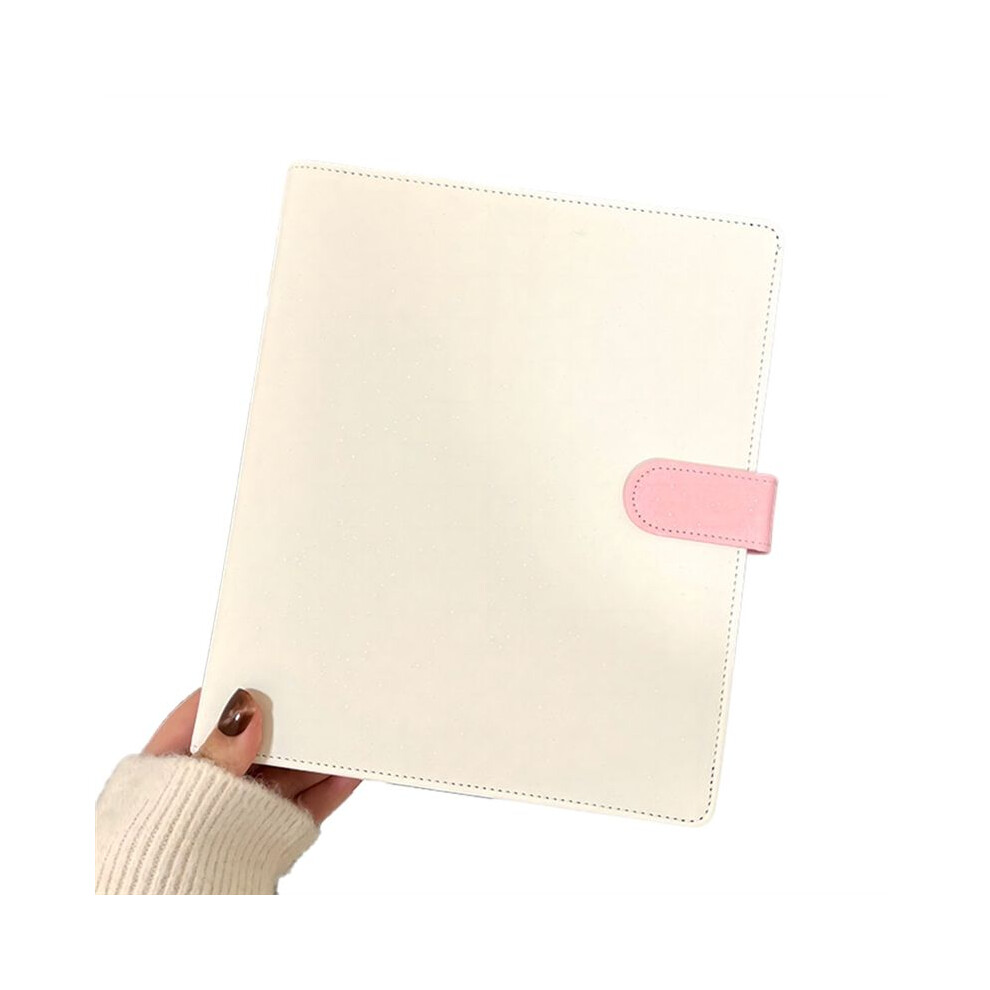 A5 Binder Photocard Holder Idol Photo Album Cards Storage Kawaii Stationery & White/Pink 6133591985679