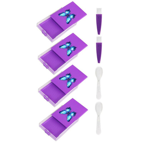 DIY  Diamond Tray Painting Stackable Drawer Box Tray Large Capacity Multi Placing Drill Storage Container A