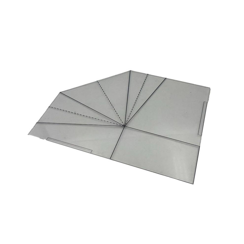 Foldable Food Basket Sew Template Foldable Food Basket Sewing Ruler Floor Mat Handbag Ruler 12Inch 6133165933419