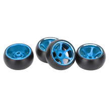 CNC-gefreesde lichtgewicht aluminium RC-velgen, gehard legering 6061-T6 voor een lange levensduur, vervanging voor de mesh-wielnaaf van de Wltoys