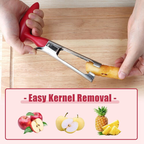 Coreer, Multi-Purpose Corer Tool, Quick Corer, Easy to Use Pear Shaped Pineapple Kitchen Tool 1
