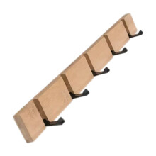 Gancho de Baño Invisible, Colgador de Almacenamiento de Llaves para Puerta Montado en la Pared de Aluminio, Soporte para Toallas B