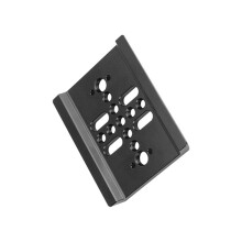 80mm Dovetail Plate Quick Installation Board with 1/4inch-20 and 3/8inch-16 Threaded Holes DSLR Camera Accessories