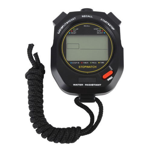 Elektronische digitale Sport-Stoppuhr, Timer, 1