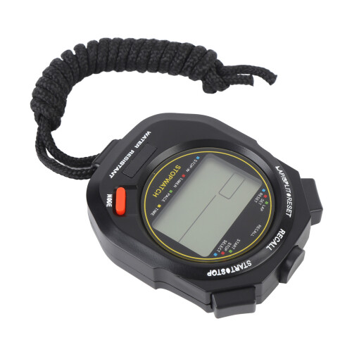 Elektronische digitale Sport-Stoppuhr, Timer, 2