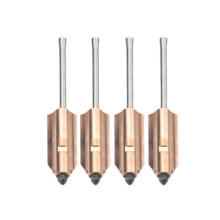 4pc Upgraded for Flashforge AD5X Bimetallic Hardened Steel Nozzles 0.25/0.4/0.6/0.8mm 3D Printer Parts Detachable Nozzle