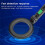 DM3005A Professional Metal LCD Detector Handheld Pinpointer Alarm High Sensitivity Scanner Security Checker Finder 5