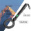 DM3005A Professional Metal LCD Detector Handheld Pinpointer Alarm High Sensitivity Scanner Security Checker Finder 4