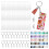242 Pcs Sublimation Keychain Blanks Bulk, Double Sides 60  Sublimation Keychains Blank with 60 Key Chains,Tassels 1