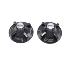 1Pair Air Conditioning Heater and Air Control Knobs for MGB 1965-1974 Petrol Convertible 1.8 BHA4328 BHA4329