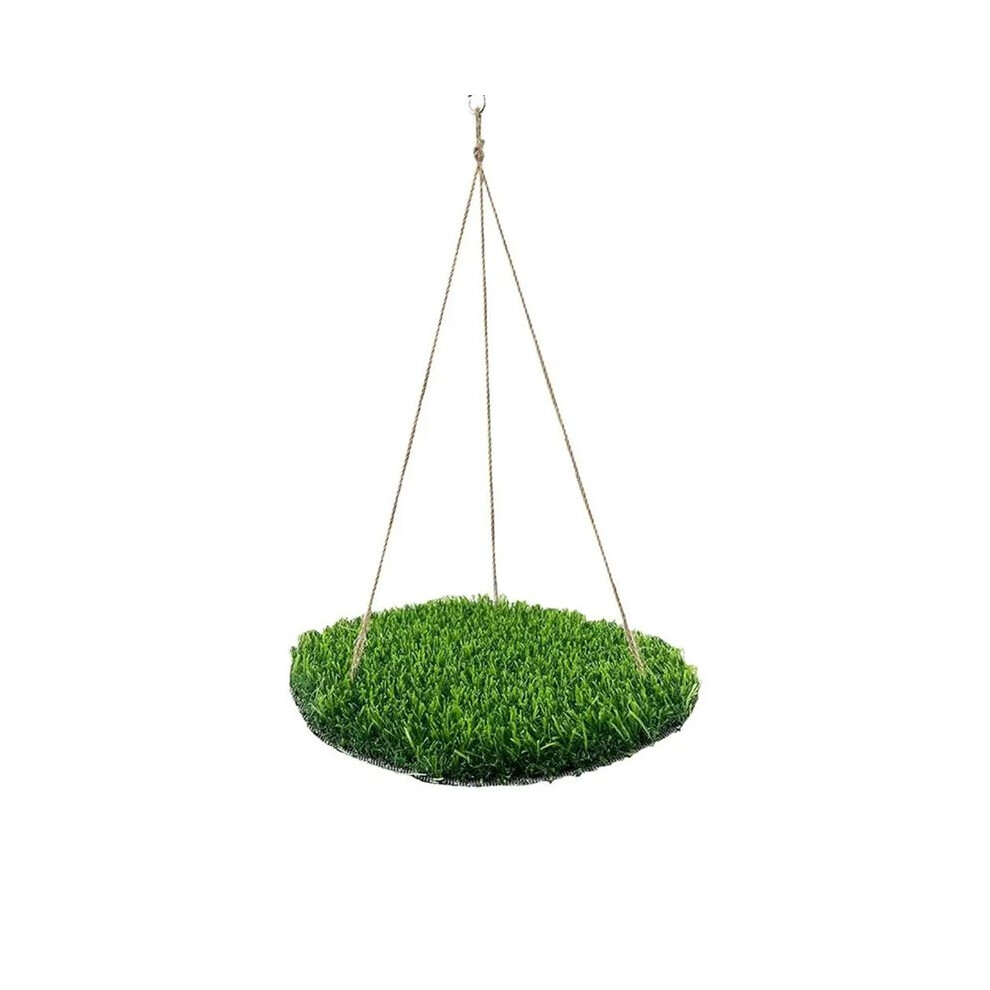 Bird Swing Mat Large Bird Foraging Mat Toys Natural Climbing Perch Bird Toy With Hooks For Cockatoo Parakeets Lovebird 6133591942108