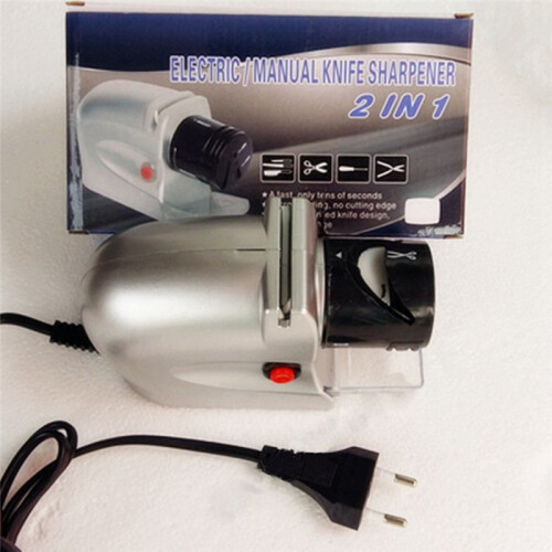 Electric Knife Sharpener,Automatic Motorized,Sharpening Tool,Professional Knives Sharpening Multi-Function.EU Plug 1
