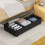 Under-Bed Locker Storage Box with Wheels Bed Bottom Storage Box Storage Box Rolling Storage Container Under Bed 4