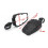 Espelho Lateral UTV de 1,5-1,875 Polegadas para  RZR 1000 para  X3 para   Espelho Retrovisor 9