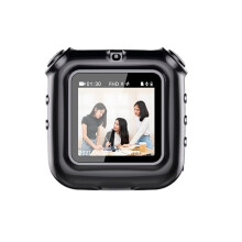 V9 Clip Necklace Camera 1080P Portable Cam Dispaly Screen Audio Video Voice Photo Recorder Loop Recording 4GB