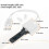 DC47-00022A Dryer Igniter for  Dryer Bracketless Flat Style Ignitor Replacement for 31001556 WP33002789 6