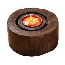 Candle Holder Tea Light Stand Handcrafted Candlestick For Dining Table And Fireplace Color A