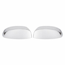 Cubierta Cromada de la Tapa del Espejo Lateral, Carcasa Exterior del Espejo Retrovisor 25788157 25788156 para Chevy Silverado/para  Sierra