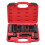 10PCS Black CR-V Steel Master Sensor Socket Kit Tool O2 Oxygen Sensor Pressure Wrench Socket Removal Tool 6