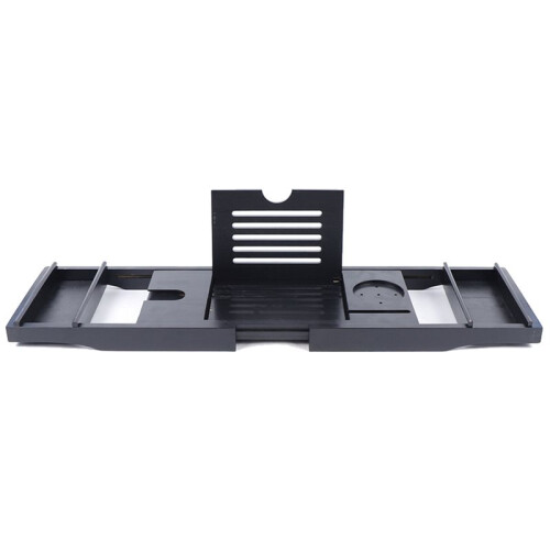 Extendable Bamboo Bath Tray for Tub Accessories, Bath Serving Table Tray, Bathroom Tray