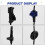 Front Right ABS Wheel Speed Sensor 90766356 for  Cruze  Excelle New Car Accessories 2