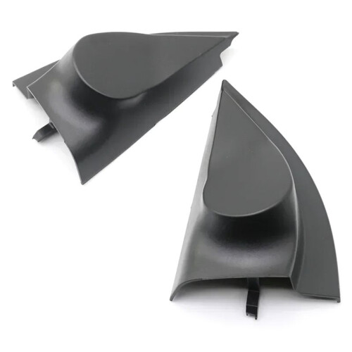 2PCS for  Vios 2008-2012 Car Tweeter Refitting Audio Door Angle Gum Speaker Cover Boxes Mounts 2