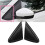 Car Side Mirror Corner Triangle Garnish Panel Window Triangle Plate 6RU853274 6RU853273 for   Sedan 2010-2020 3