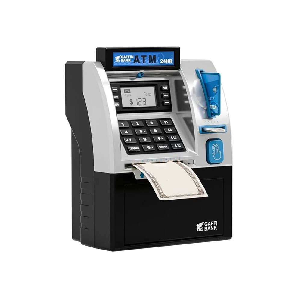 Atm Piggy Bank For Kids,Atm Machine For Real Money With Debit Card,Electronic Savings Safe Box,Gifts For Teen Boys Girls 6131555014809