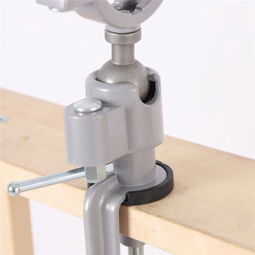 Universal Electric Drill Electric Grinder Bracket, Rotating Vise Adjustable Multifunctional Electric Drill Fixed Vise 2