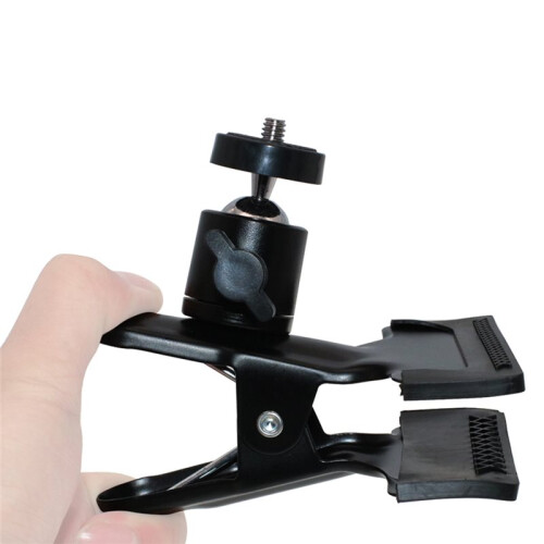 Tripod Camera Mount Clip Spring Tripod Flash Reflector Holder   for Backdrop Camera Light Stand DSLR Camera 2