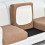 Stretch-Sofakissenbezug, Hochelastischer Stoff, Sofasitz, Sofabezug, Stoff, Sofakissenbezug, Grau 9