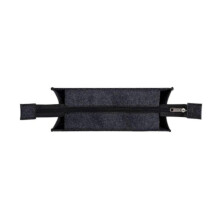 (L, Dark gray zipper) Dense Perceived Storage Bag With Customizable Divisions For Organized Carry Of Office Materials  S