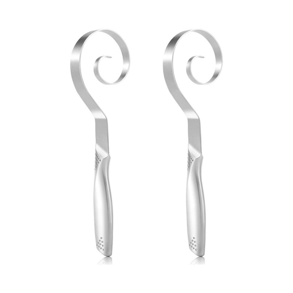 2 Pcs Dough Whisk, Seamless Dough Whisks, 10 Inches Danish Dough Whisk, Stainless Steel Bread Whisks, Whisking Tools 6132555162644