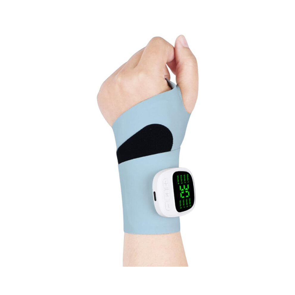 Exogio Usb Rechargeable Cordless Wrist Massager For Carpal Tunnel And Tenosynovitis Relief, Chatter Therapy For Fatigue