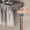 Wall Mounted Kitchen Storage Rack Large Capacity 90 Degree Rotation Chopsticks Cage Space Saving Moisture 9