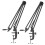 Adjustable Metal Bracket Microscope Mount, Flexible Arm Stand Electron Microscope Circuit Board Repair Bracket 1