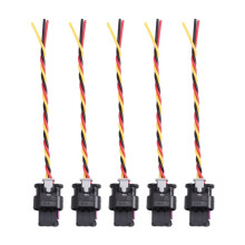 5 Pcs PDC Parking Sensor Plug Connector Wire 4F0973703 for A1 A3 A4 A6 A7 Q5 Q7 R8 TT