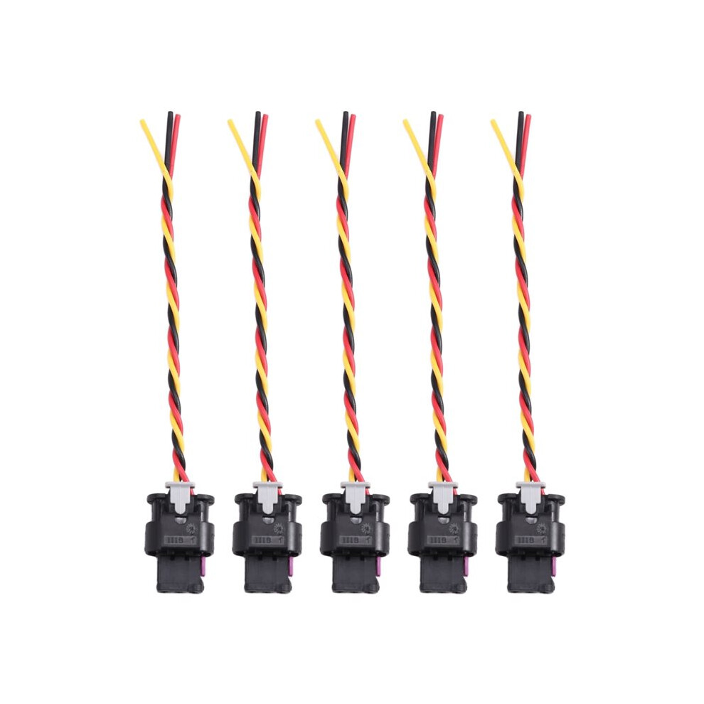 Photos - Reversing Camera 5 Pcs PDC Parking Sensor Plug Connector Wire 4F0973703 for VW GOLF PASSAT Audi A1 A3 A4 A6 A7 Q5 Q7 R8 TT Seat Skoda