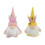 Easter Rabbit Ornament Easter Gnomes Ornaments Faceless-Yellow 2