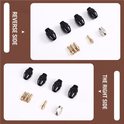 Keyless Rotary Tool Chuck Quick Change Keyless Chuck Replacement for  4486 Rotary Tools 3000 4000 7700 8200 2