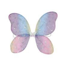 (Pony style) Sophisticated Safe Plastic Fantasy Wing Festival Costume Wing for Creative Role Playing and Stage Costumes Multicolor