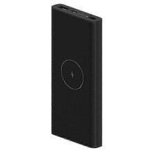 (Black) 2025 XIAOMI WPB15PDZM 10000mAh Wireless Power Bank 10W Fast Charging Portable Charger External Battery Pack with USB / Type-C Ports