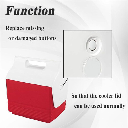 Cooler Replacement Button and Spring, Replacement Kit for Igloo Playmate Cooler Replacement Parts 2