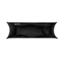 (S, Dark gray exposure) Dense Perceived Storage Bag With Customizable Divisions For Organized Carry Of Office Materials  S