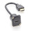 D Type High Definition Multimedia Interface Panel Mount Cable Male to Female Cable Flange Mount Pass Through Socket 2