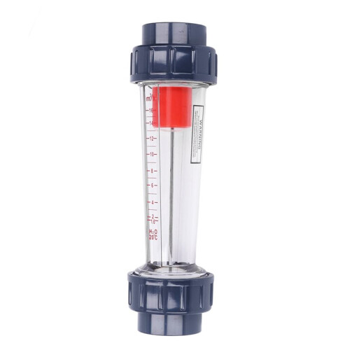 Water Flowing Meter 1.6-16m³/H ABS Plastic Tube Flowmeter with Float for Measurement